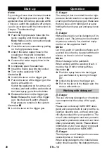 Preview for 20 page of Kärcher K 5 Compact Manual