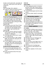 Preview for 21 page of Kärcher K 5 Compact Manual