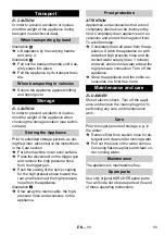 Preview for 12 page of Kärcher K 5 Compact Original Instructions Manual