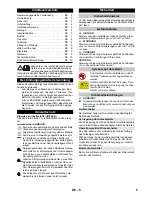 Preview for 4 page of Kärcher K 5 Full Control User Manual