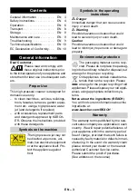 Preview for 11 page of Kärcher K 5 Original Instructions Manual