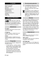 Preview for 2 page of Kärcher K 6.85 M Operating Instructions Manual