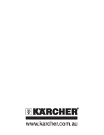 Preview for 16 page of Kärcher K 6.85 M Operating Instructions Manual