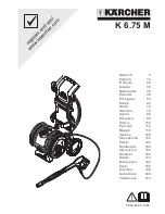 Kärcher K 6.85 M User Manual preview