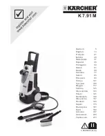 Preview for 1 page of Kärcher K 7.85 M Instruction Manual