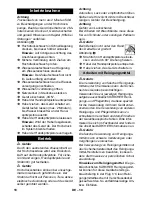 Предварительный просмотр 10 страницы Kärcher K 7 Instruction Manual
