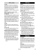 Предварительный просмотр 19 страницы Kärcher K 7 Instruction Manual