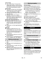 Предварительный просмотр 51 страницы Kärcher K 7 Instruction Manual