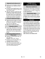 Предварительный просмотр 53 страницы Kärcher K 7 Instruction Manual