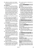 Предварительный просмотр 57 страницы Kärcher K 7 Instruction Manual