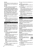 Предварительный просмотр 70 страницы Kärcher K 7 Instruction Manual