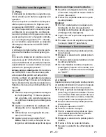 Предварительный просмотр 71 страницы Kärcher K 7 Instruction Manual