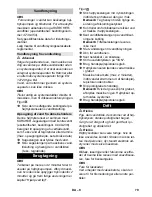 Предварительный просмотр 79 страницы Kärcher K 7 Instruction Manual