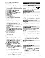 Предварительный просмотр 87 страницы Kärcher K 7 Instruction Manual