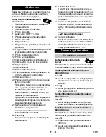 Предварительный просмотр 105 страницы Kärcher K 7 Instruction Manual