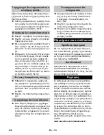 Предварительный просмотр 120 страницы Kärcher K 7 Instruction Manual