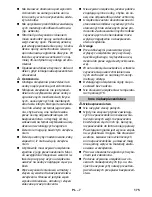 Предварительный просмотр 175 страницы Kärcher K 7 Instruction Manual