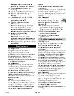 Предварительный просмотр 268 страницы Kärcher K 7 Instruction Manual