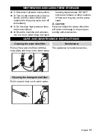Preview for 11 page of Kärcher K2.01 Operator'S Manual