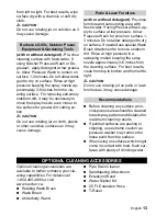Preview for 13 page of Kärcher K2.01 Operator'S Manual