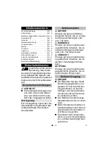 Предварительный просмотр 3 страницы Kärcher KHB 5 Battery User Manual