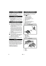 Предварительный просмотр 14 страницы Kärcher KHB 5 Battery User Manual