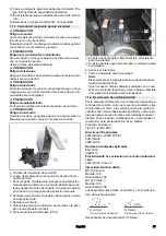 Preview for 97 page of Kärcher MC 250 User Manual