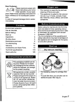 Preview for 3 page of Kärcher NT 27/1 User Manual