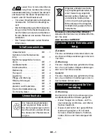 Preview for 6 page of Kärcher NT 35/1 Tact Original Instructions Manual