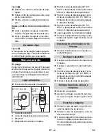 Предварительный просмотр 55 страницы Kärcher NT 611 Eco KF Operator'S Manual