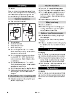 Предварительный просмотр 62 страницы Kärcher NT 611 Eco KF Operator'S Manual