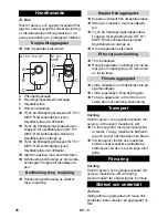 Предварительный просмотр 76 страницы Kärcher NT 611 Eco KF Operator'S Manual