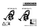 Kärcher NT 72/2 Eco Tc Operating Instructions Manual preview