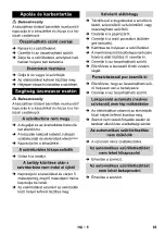 Предварительный просмотр 95 страницы Kärcher NT 75/2 Tact 2 Me Manual