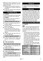 Предварительный просмотр 17 страницы Kärcher NT 80/1 B1 M S Operating Manual