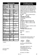 Предварительный просмотр 87 страницы Kärcher NT 80/1 B1 M S Operating Manual