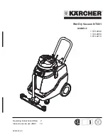 Предварительный просмотр 1 страницы Kärcher NT68/1 Operating Instructions Manual