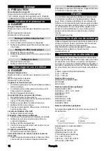 Предварительный просмотр 18 страницы Kärcher Puzzi 10/1 Original Instructions Manual