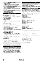 Предварительный просмотр 28 страницы Kärcher Puzzi 10/1 Original Instructions Manual