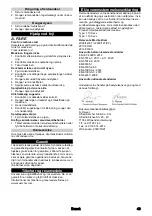 Предварительный просмотр 43 страницы Kärcher Puzzi 10/1 Original Instructions Manual