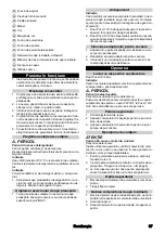 Предварительный просмотр 97 страницы Kärcher Puzzi 10/1 Original Instructions Manual