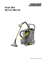 Kärcher Puzzi 30/4 Service Manual preview