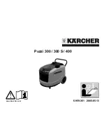 Предварительный просмотр 1 страницы Kärcher PUZZI 300 Operating Instructions Manual