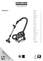 Kärcher Puzzi 8/1 C Manual preview