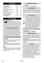 Preview for 116 page of Kärcher SC 1.030 Quick Reference