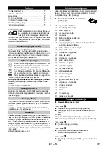 Preview for 107 page of Kärcher SC 1 Quick Reference Manual
