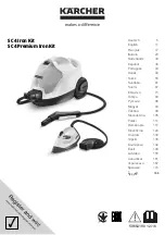 Preview for 1 page of Kärcher SC 4 Iron Kit Quick Reference
