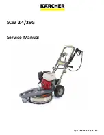 Kärcher SCW 2.4/25 G Service Manual preview