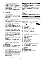 Предварительный просмотр 6 страницы Kärcher SE 4001 Original Instructions Manual