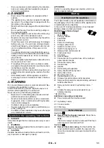 Предварительный просмотр 11 страницы Kärcher SE 4001 Original Instructions Manual